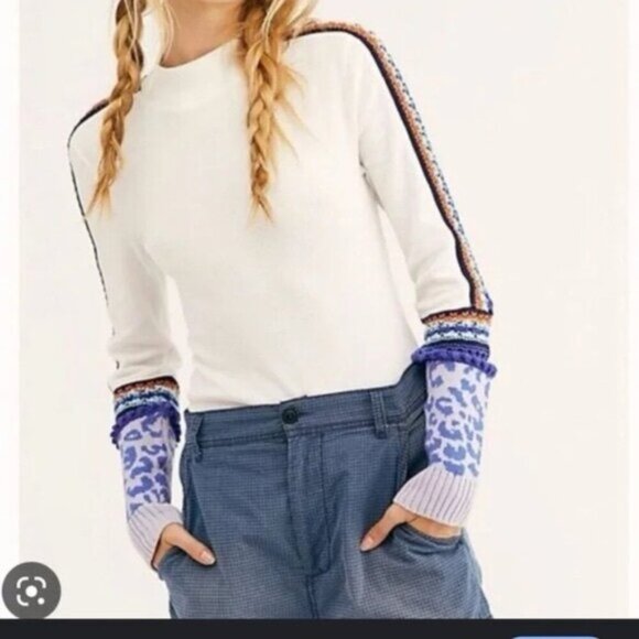 NWOT-Free People Switch It Up Thermal Top Size XS - Picture 2 of 8